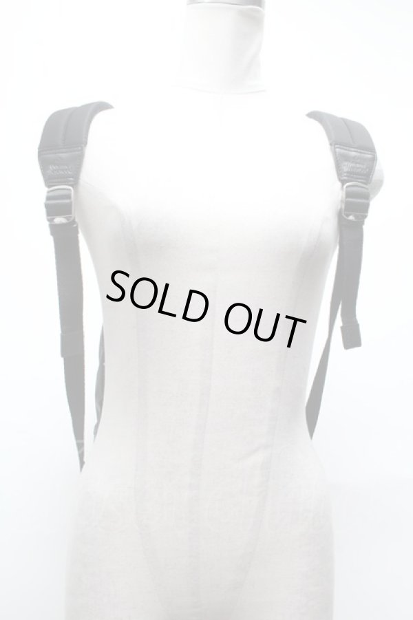 画像4: ヴィヴィアンウエストウッド 中古 / オーブモチーフバックパック  黒  S-25-02-23-032-ac-AS-ZS (4)