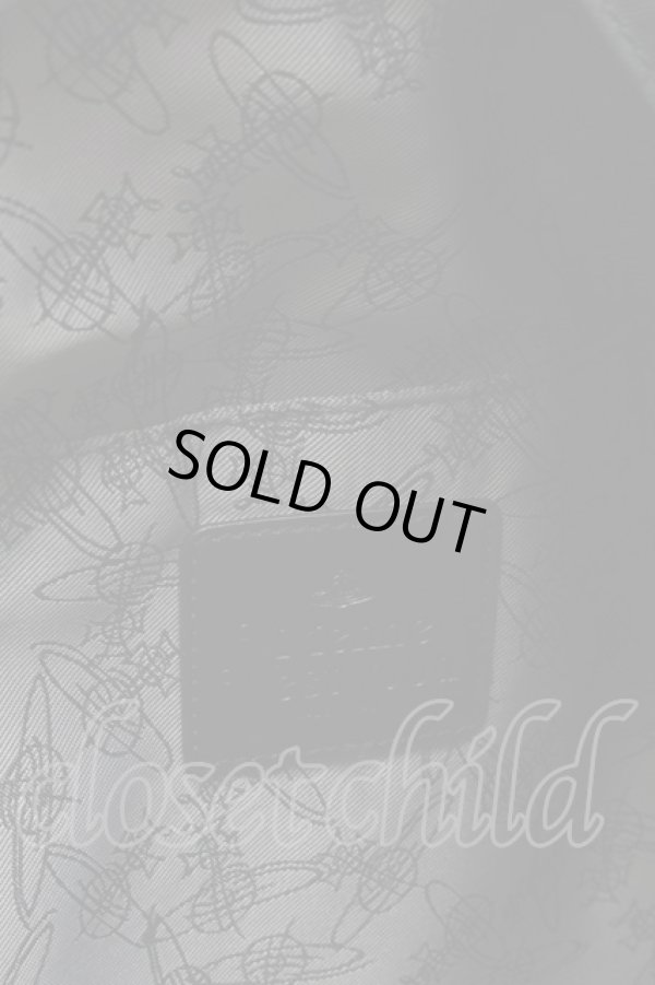 画像5: ヴィヴィアンウエストウッド 中古 / オーブモチーフバックパック  黒  S-25-02-23-032-ac-AS-ZS (5)