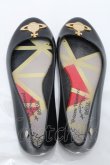 画像6: ヴィヴィアンウエストウッド×Melissa 中古 / フラットシューズ  黒  S-25-02-23-034-sh-AS-ZS (6)