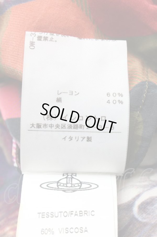 画像4: ANGLOMANIA 中古 / シーモンスタータータンブラウス 40 マルチ  S-25-02-23-042-to-AS-ZS (4)