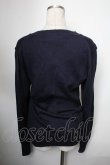 画像2: ヴィヴィアンウエストウッド MAN 中古 / オーブ刺繍ニット M 紺  S-25-02-23-050-to-AS-ZS (2)