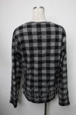 画像2: ヴィヴィアンウエストウッド MAN 中古 / /チェックカットソー  グレーｘ黒  S-25-02-23-051-to-AS-ZS (2)