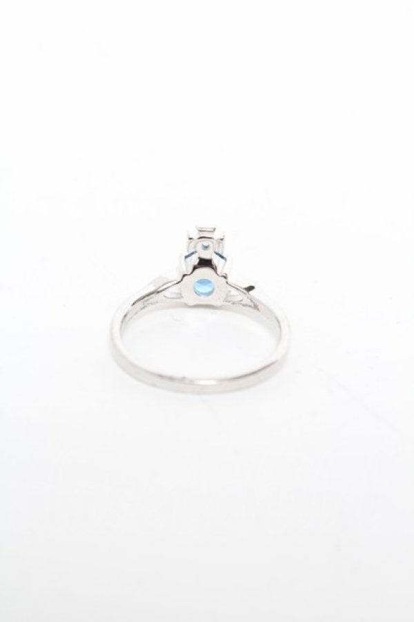 画像4: ヴィヴィアンウエストウッド 中古 / AC/REINA PETITEリング S シルバーｘブルー  S-25-02-23-011-ac-AS-ZY (4)