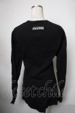 画像2: ヴィヴィアンウエストウッド MAN 中古 / 刺繍カットソー M 黒  S-25-02-23-057-to-HR-ZS (2)