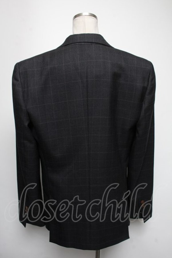 画像2: ヴィヴィアンウエストウッド MAN 中古 / ストライプスーツ 50 紺  S-25-02-23-066-su-AS-ZS (2)