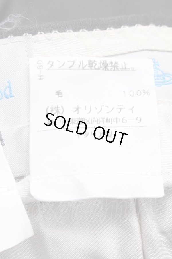 画像4: ヴィヴィアンウエストウッド MAN 中古 / トラウザーズ 50 グレー  S-25-02-23-079-pa-AS-ZS (4)