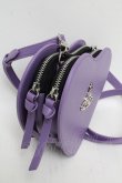 画像2: ヴィヴィアンウエストウッド 中古 / LOUISE HEART CROSSBODY BAG  パープル  S-25-02-23-024-ba-HR-ZS (2)