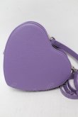 画像3: ヴィヴィアンウエストウッド 中古 / LOUISE HEART CROSSBODY BAG  パープル  S-25-02-23-024-ba-HR-ZS (3)