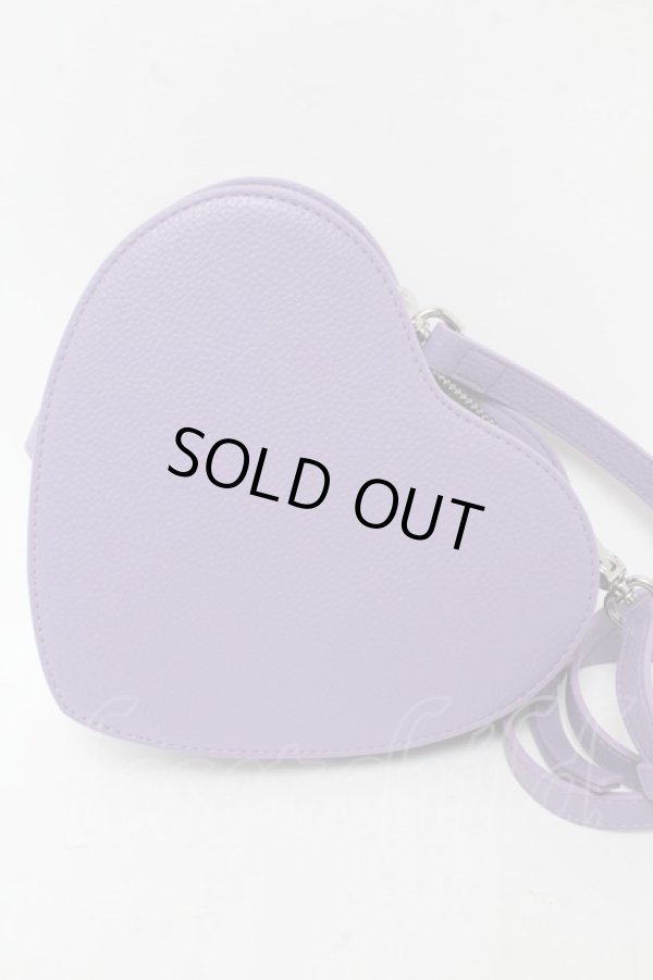 画像3: ヴィヴィアンウエストウッド 中古 / LOUISE HEART CROSSBODY BAG  パープル  S-25-02-23-024-ba-HR-ZS (3)