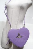 画像4: ヴィヴィアンウエストウッド 中古 / LOUISE HEART CROSSBODY BAG  パープル  S-25-02-23-024-ba-HR-ZS (4)