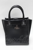 画像2: ヴィヴィアンウエストウッド 中古 / TEDDY SMALLトートバッグ  黒  S-25-03-05-026-ba-AS-ZS (2)