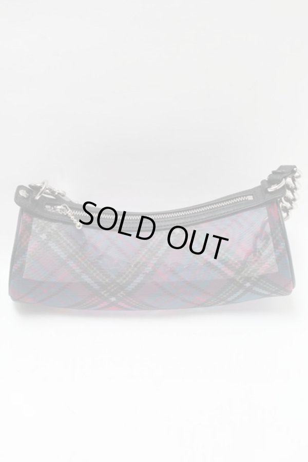 画像2: ヴィヴィアンウエストウッド 中古 / cindy cylinder バッグ  ピンクxサックス  S-25-03-05-027-ba-AS-ZS (2)