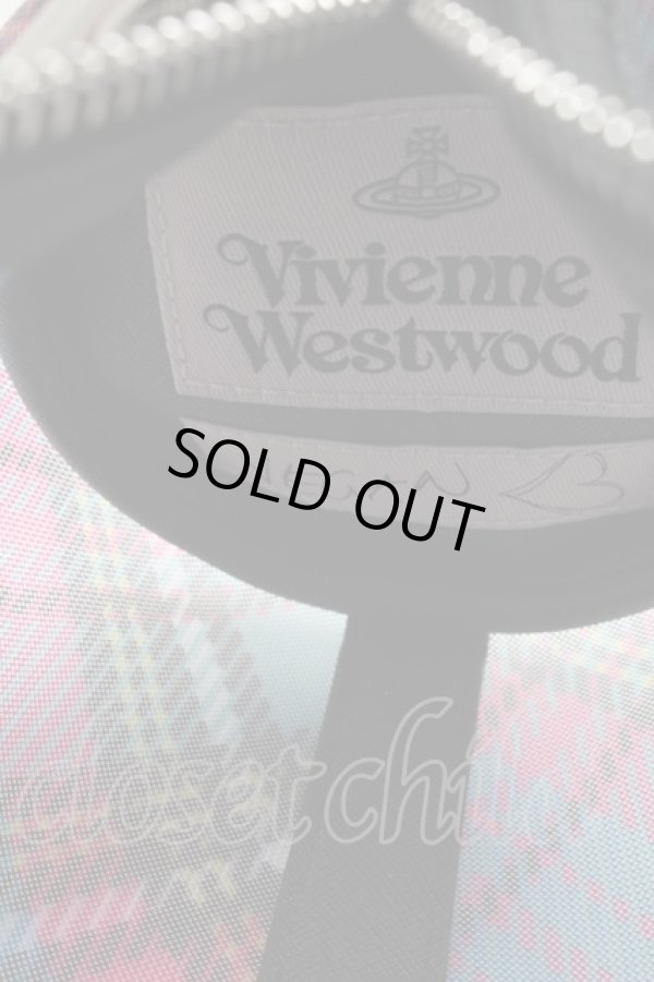 画像7: ヴィヴィアンウエストウッド 中古 / cindy cylinder バッグ  ピンクxサックス  S-25-03-05-027-ba-AS-ZS (7)