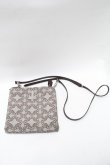 画像2: ヴィヴィアンウエストウッド 中古 / ロゴマニアショルダーバッグ  ベージュｘブラウン  S-25-03-05-028-ba-AS-ZS (2)