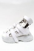 画像2: ヴィヴィアンウエストウッド 中古 / ROMPER SANDAL ロンパーサンダル 38 白  S-25-03-05-032-to-AS-ZS (2)