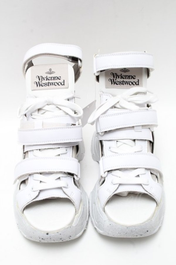 画像3: ヴィヴィアンウエストウッド 中古 / ROMPER SANDAL ロンパーサンダル 38 白  S-25-03-05-032-to-AS-ZS (3)