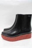 画像2: ヴィヴィアンウエストウッド×Melissa 中古 / レインブーツ 24.5 黒  S-25-03-05-033-sh-AS-ZS (2)