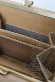 画像3: ヴィヴィアンウエストウッド 中古 / W/パテント折財布  ベージュ  S-25-03-05-007-wa-AS-ZS (3)