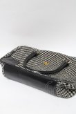 画像5: ヴィヴィアンウエストウッド 中古 / BAエナメルオーブボタンツイードバッグ  黒  S-25-03-05-035-ba-AS-ZS (5)