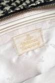 画像6: ヴィヴィアンウエストウッド 中古 / BAエナメルオーブボタンツイードバッグ  黒  S-25-03-05-035-ba-AS-ZS (6)