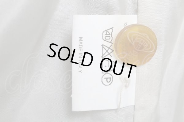 画像6: ANGLOMANIA 中古 / ストライプジャケット 46 グレー  S-25-03-05-045-jc-AS-ZS (6)