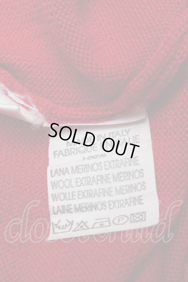 画像5: ヴィヴィアンウエストウッド 中古 / /カラーオーブ刺繍カーディガン M 赤  S-25-03-05-048-to-AS-ZS (5)