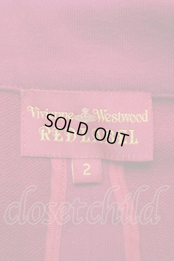 画像3: ヴィヴィアンウエストウッド 中古 / /スウェットラブジャケット 2 赤ｘ黒  S-25-03-05-050-jc-AS-ZS (3)