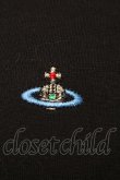 画像3: ヴィヴィアンウエストウッド 中古 / オーブ刺繍長袖カットソー M 黒  S-25-03-05-054-to-AS-ZS (3)