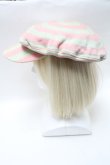 画像3: ヴィヴィアンウエストウッド 中古 / ニットキャスケット  ピンクｘグリーン  S-25-03-05-009-gd-AS-ZS (3)