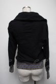 画像2: ヴィヴィアンウエストウッド 中古 / サティアワッペンZIPカーディガン 1 黒  S-25-03-05-065-to-AS-ZS (2)