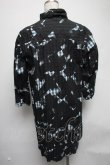 画像2: ヴィヴィアンウエストウッド 中古 / Plaidラブシャツ 42 ブルーｘ黒  S-25-03-05-068-bl-AS-ZS (2)