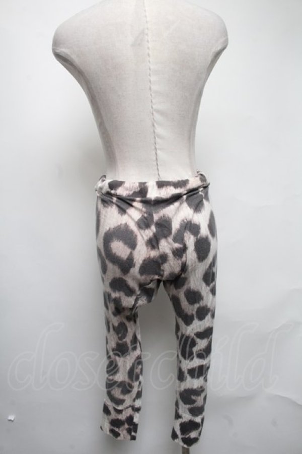 画像2: ヴィヴィアンウエストウッド 中古 / レオパードレギンス  マルチ  S-25-03-05-080-pa-AS-ZS (2)