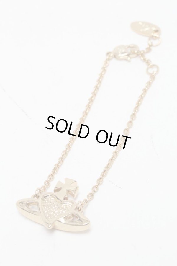 画像3: ヴィヴィアンウエストウッド 中古 / ディアマンテハートブレス  ゴールド  S-25-03-05-015-ac-AS-ZY (3)