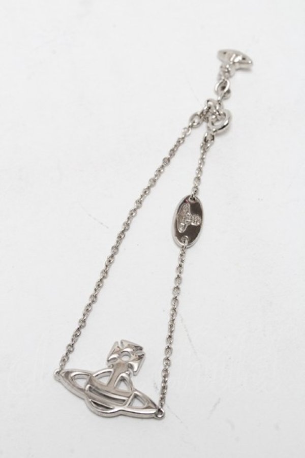 画像4: ヴィヴィアンウエストウッド 中古 / LUCYブレスレット  シルバー  S-25-03-05-016-ac-AS-ZY (4)