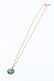 画像2: ヴィヴィアンウエストウッド 中古 / NEYLAペンダントネックレス  ゴールドｘグリーン  S-25-03-05-019-nl-AS-ZS (2)