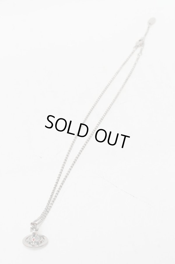 画像2: ヴィヴィアンウエストウッド 中古 / AC/プチオーブネックレス  シルバー  S-25-03-05-023-ac-AS-ZS (2)