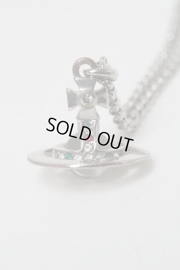 画像3: ヴィヴィアンウエストウッド 中古 / AC/プチオーブネックレス  シルバー  S-25-03-05-023-ac-AS-ZS (3)