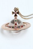 画像2: ヴィヴィアンウエストウッド 中古 / ジャイアントオーブネックレス  ピンクゴールド  S-25-03-30-028-ac-AS-ZS (2)