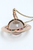 画像4: ヴィヴィアンウエストウッド 中古 / ジャイアントオーブネックレス  ピンクゴールド  S-25-03-30-028-ac-AS-ZS (4)