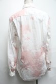 画像2: ヴィヴィアンウエストウッド MAN 中古 / ワインステインシャツ  白ｘピンク  S-25-03-30-031-bl-AS-ZS (2)