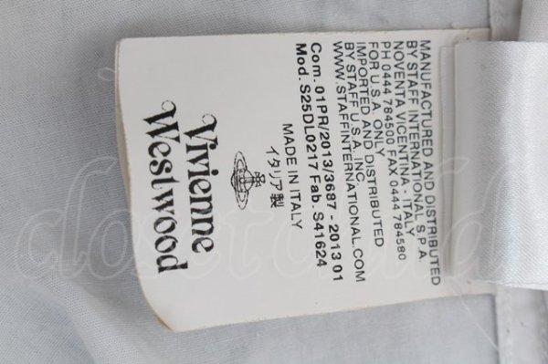 画像7: ヴィヴィアンウエストウッド MAN 中古 / ワインステインシャツ  白xピンク  S-25-03-30-031-bl-AS-ZS (7)