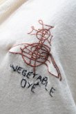 画像3: ヴィヴィアンウエストウッド 中古 / グラフティオーブ刺繍変形カーディガン S/M ベージュ  S-25-03-30-035-to-AS-ZS (3)