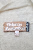 画像9: ヴィヴィアンウエストウッド 中古 / グラフティオーブ刺繍変形カーディガン S/M ベージュ  S-25-03-30-035-to-AS-ZS (9)
