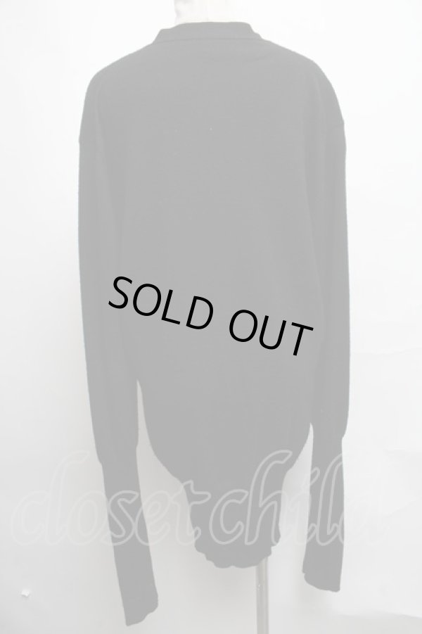 画像2: ヴィヴィアンウエストウッド MAN 中古 / /オーブ刺繍カーディガン 46 黒  S-25-03-30-038-to-AS-ZS (2)