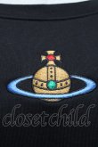 画像3: ヴィヴィアンウエストウッド 中古 / カラーオーブ刺繍スウェット S 黒  S-25-03-30-044-pa-AS-ZS (3)