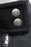 画像3: ヴィヴィアンウエストウッド 中古 / ZIPデザインスウェットジャケット 2 黒  S-25-03-30-051-jc-AS-ZS (3)