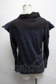 画像2: ヴィヴィアンウエストウッド 中古 / CATオーブカットソー 2 紺ｘ黒  S-25-03-30-052-ts-AS-ZS (2)