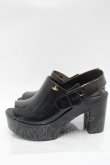 画像3: ヴィヴィアンウエストウッド×Melissa 中古 / MULE AD サンダル 24.5 黒  S-25-03-30-001-sh-AS-ZS (3)