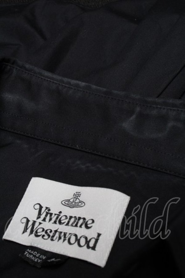 画像5: ヴィヴィアンウエストウッド 中古 / カラーオーブ刺繍ブラウス 44 黒  S-25-03-30-060-bl-AS-ZS (5)