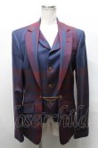 画像3: ヴィヴィアンウエストウッド MAN 中古 / チェックセットアップ 44 ワインｘ紺  S-25-03-30-067-jc-AS-ZS (3)
